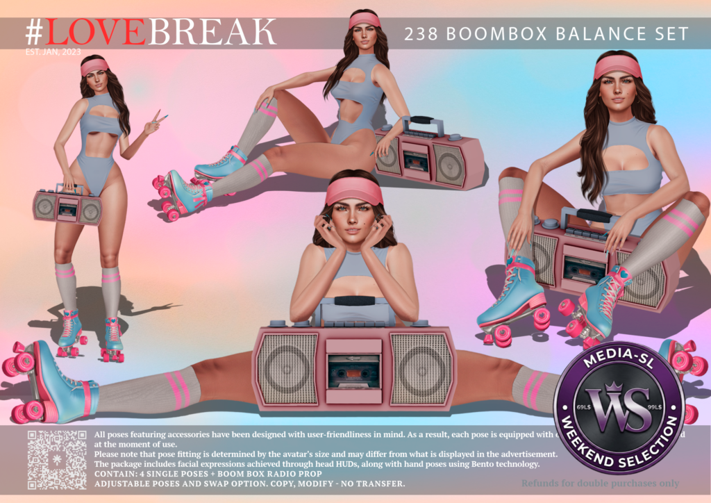 #lovebreak 238 Boombox Balance Set Second Life