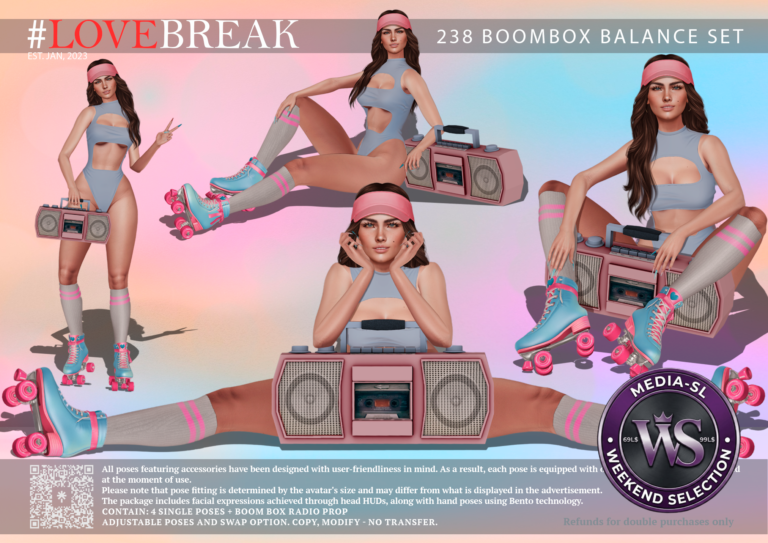 #lovebreak 238 Boombox Balance Set Second Life