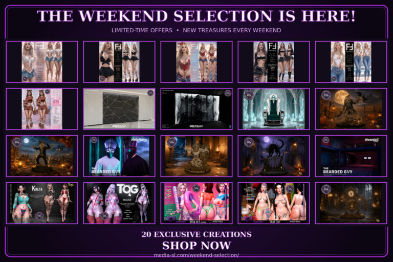 Media Sl Weekend Selection 20 Horizontal Second Life