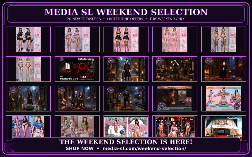 Media Sl Weekend Selection New Poster 20 Second Life