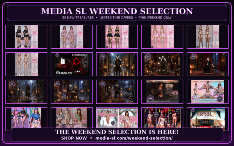 Media Sl Weekend Selection New Poster 20 Second Life