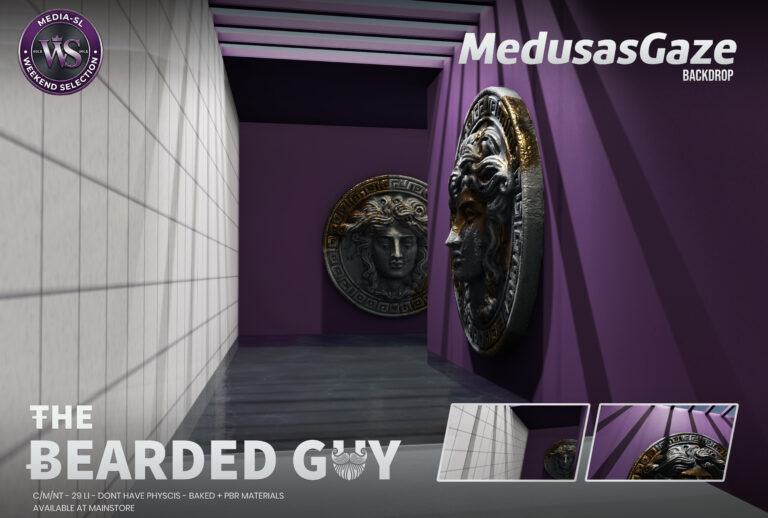 Medusas Gaze Backdrop The Bearded Guy Media Sl Ws Second Life