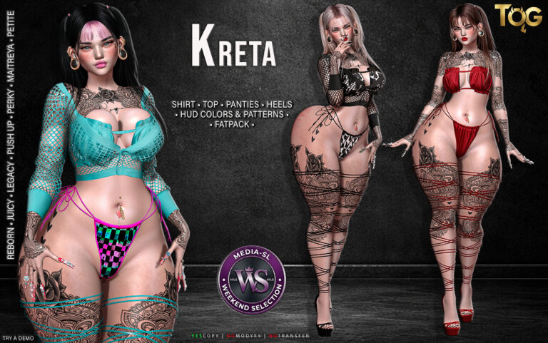 Tog Kreta Second Life