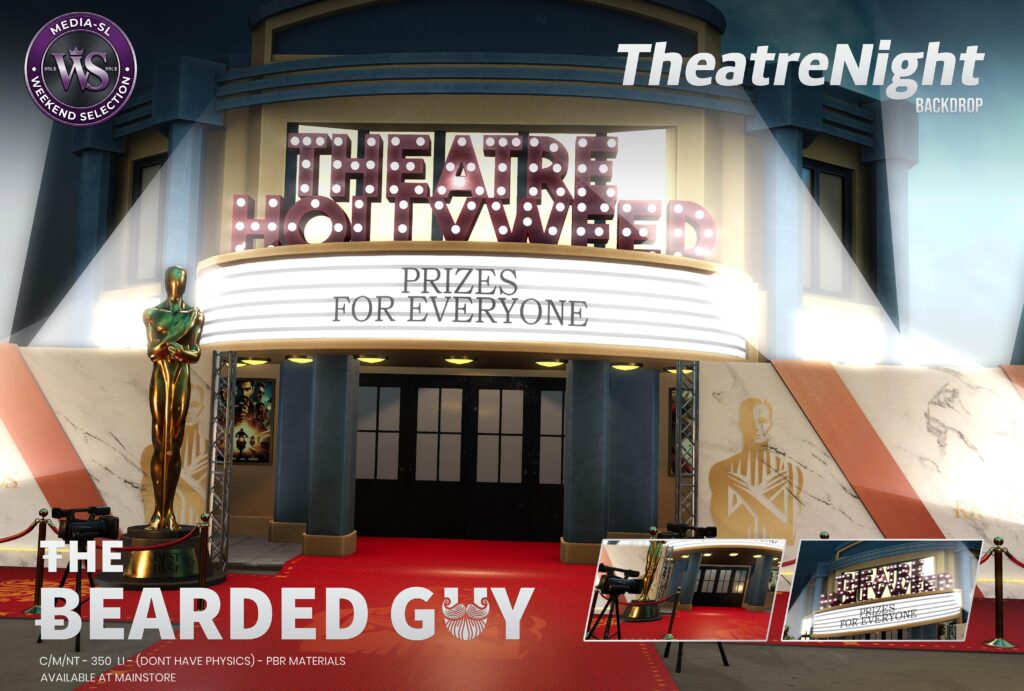 Theatre Night Backdrop The Bearded Guy Media Sl Ws Second Life