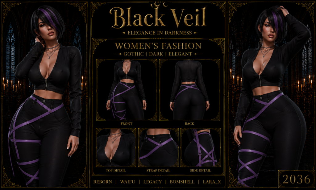 Black Veil 2036 Paulo Eduardo Alves Fernandes Junior Second Life