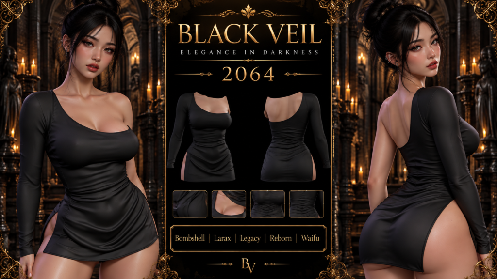Black Veil 2064 Paulo Eduardo Alves Fernandes Junior Second Life