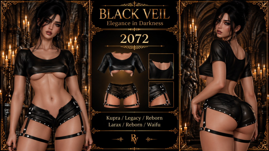Black Veil 2072 Paulo Eduardo Alves Fernandes Junior Second Life