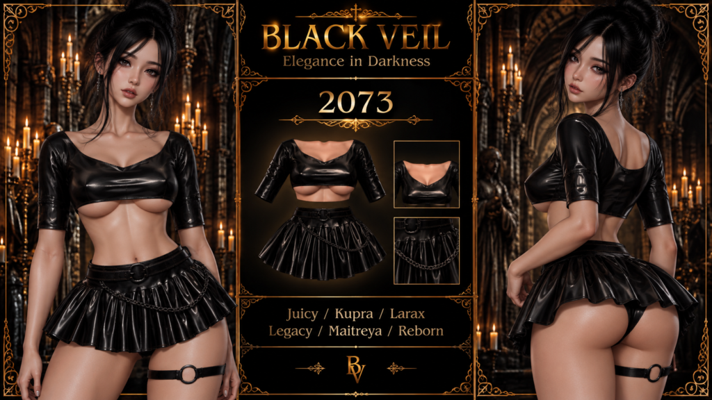 Black Veil 2073 Paulo Eduardo Alves Fernandes Junior Second Life