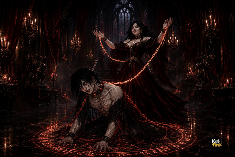 Blood Bond Dark Enchantress Cursed Soul Sculpture (1) Second Life