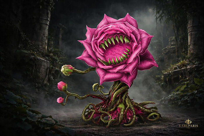 Carnivorous Monster Flower Horror Plant Second Life