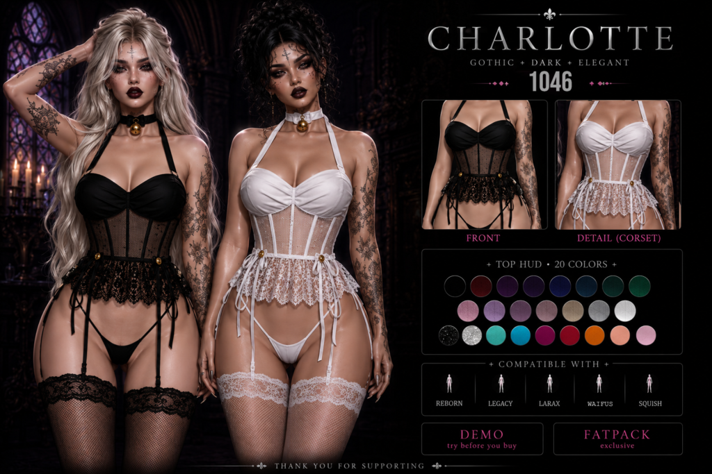 Charlotte 1046 Ana Linhares Second Life