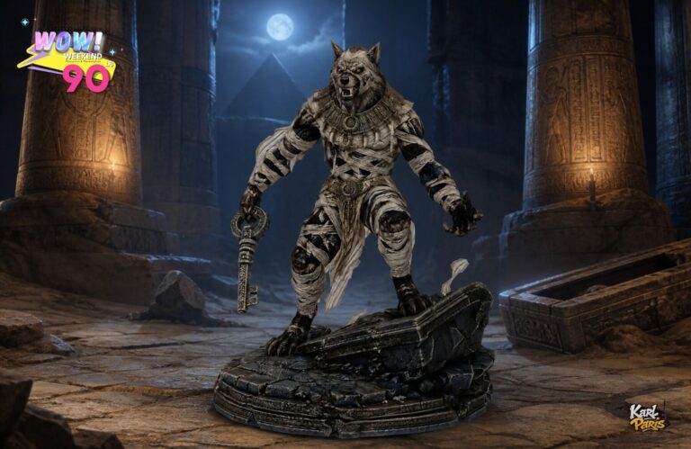 Karlparis Anubis Mummy Guardian Egyptian Halloween Statue 1 Second Life
