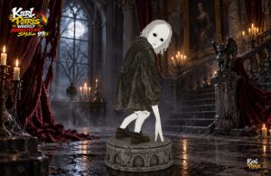 Karlparis Cracked Innocence Gothic Halloween Statue 1 Second Life