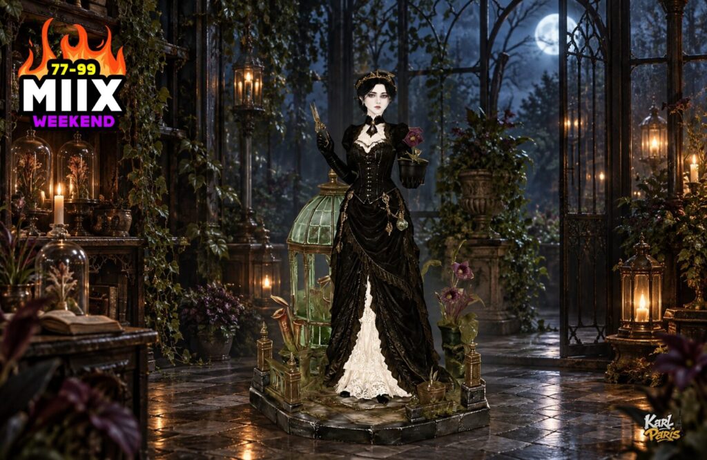 Karlparis Gothic Botanist Statue Halloween Garden Decor Second Life