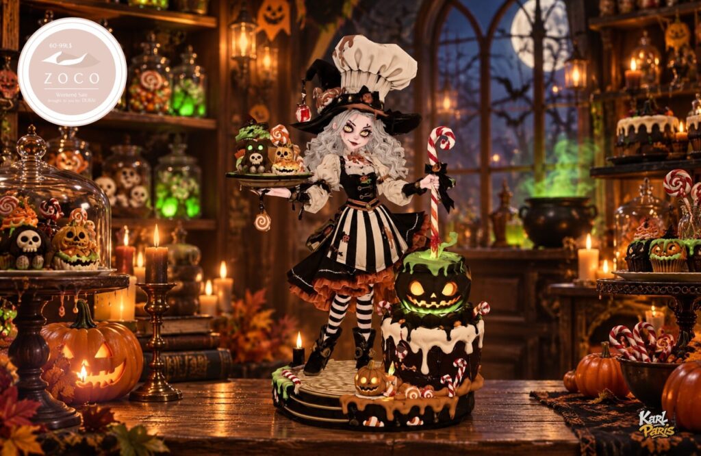 Karlparis Halloween Candy Witch Baker Spooky Cake Decor Second Life
