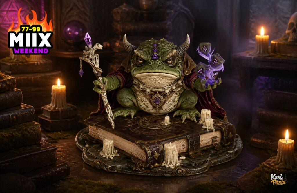 Karlparis Horned Toad Oracle Witch Fantasy Statue Second Life