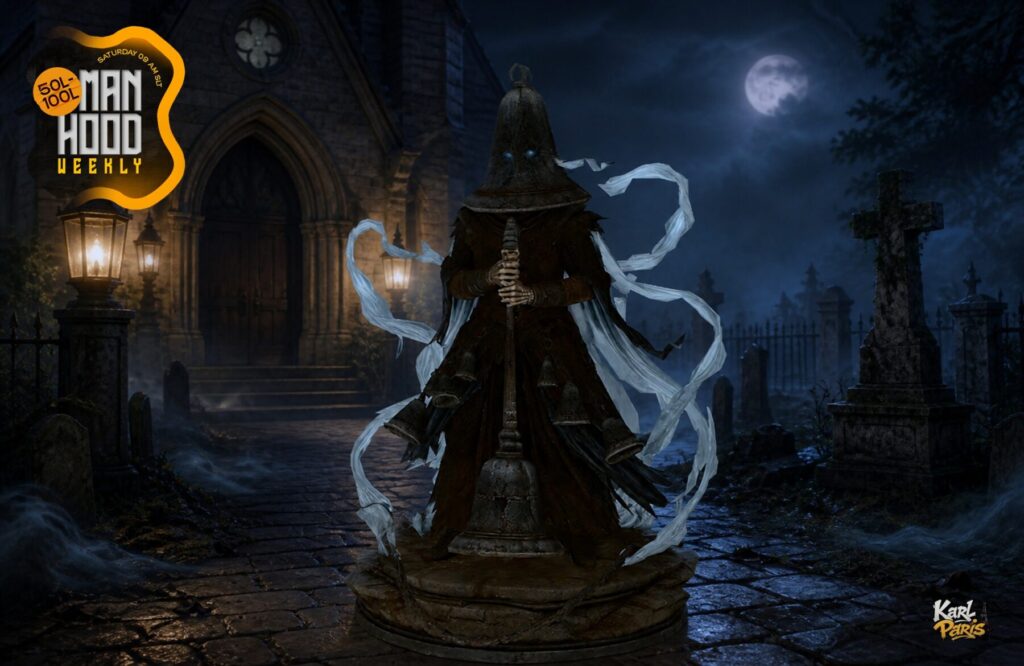 Karlparis Spectral Bell Keeper Gothic Halloween Statue 1 Second Life