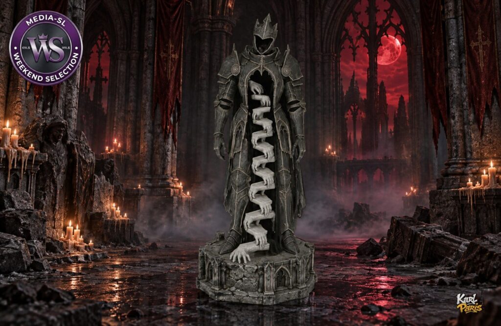 Karlparis The Hollow Ascendant Gothic Halloween Statue 1 Second Life