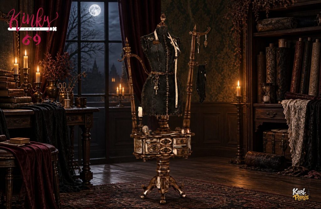 Karlparis Victorian Seamstress Mannequin Gothic Decor Second Life