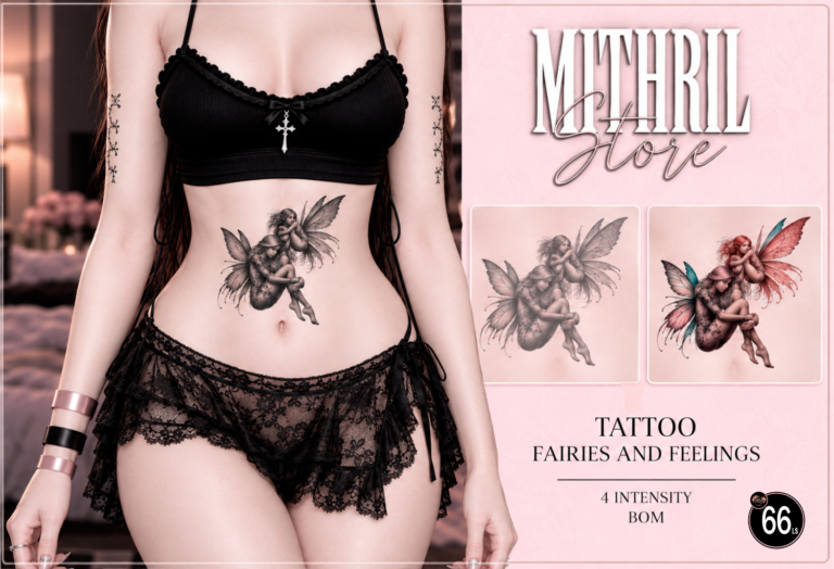 Mithril Store Tattoo Fairies And Feelings 66 Erica Barbosa Second Life