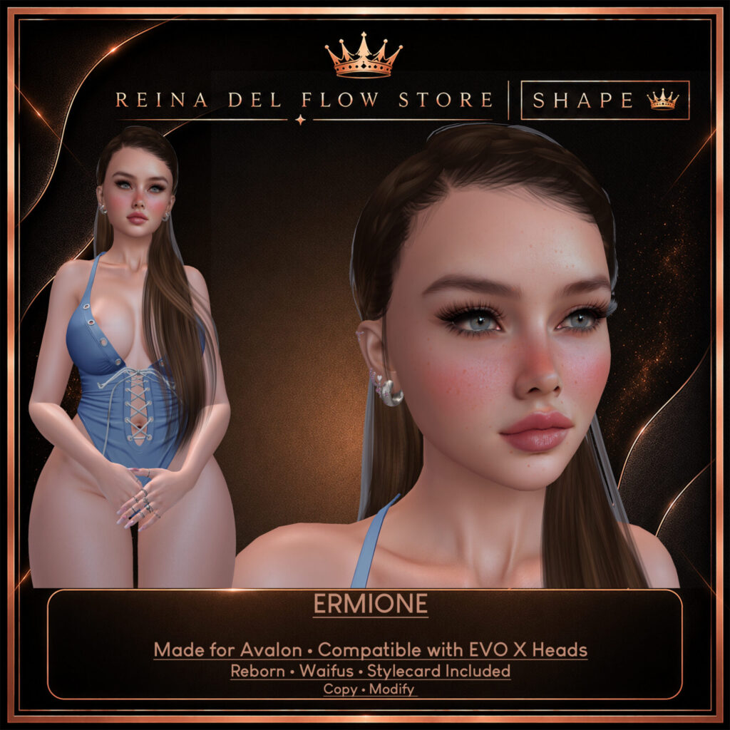 Shape Ermione Maggie Rick Second Life