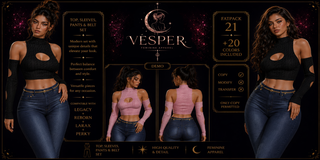 Vesper 21 Bernardo David Second Life