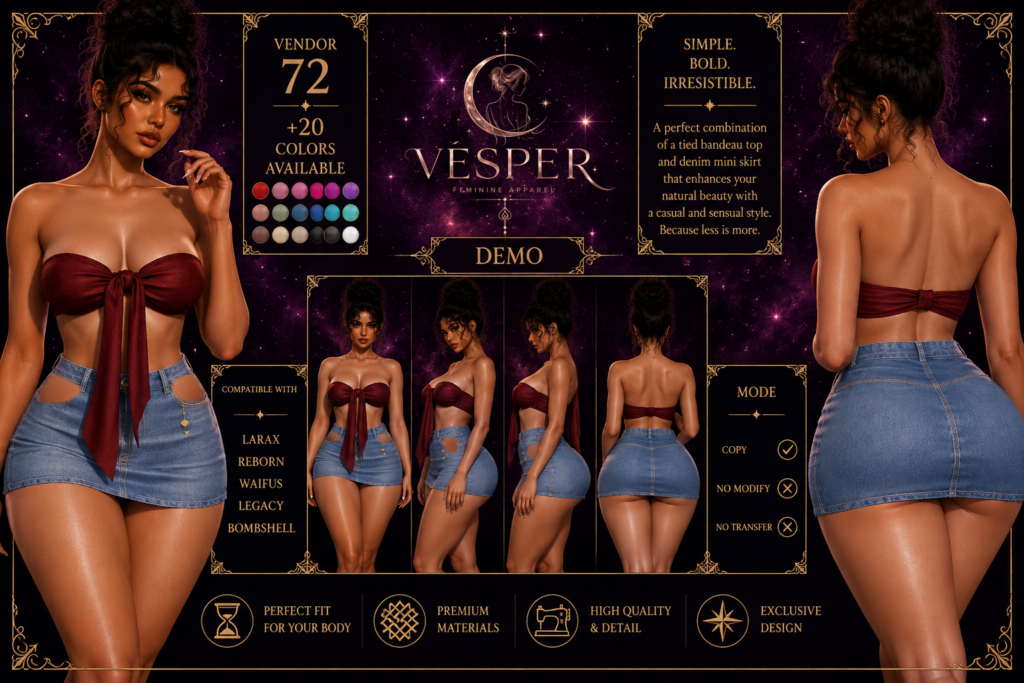 Vesper 72 Bernardo David Second Life