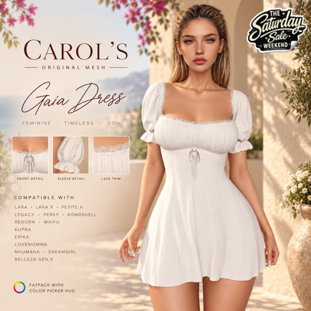 Carols Gaia Dress Tss Second Life