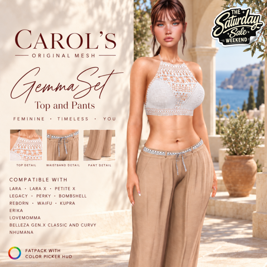 Carols Gemma Set Tss Second Life