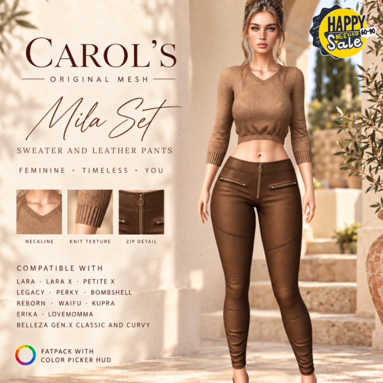 Carols Mila Set Hw Second Life