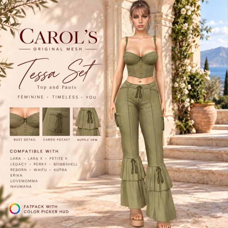 Carols Tessa Set Fameshed Second Life