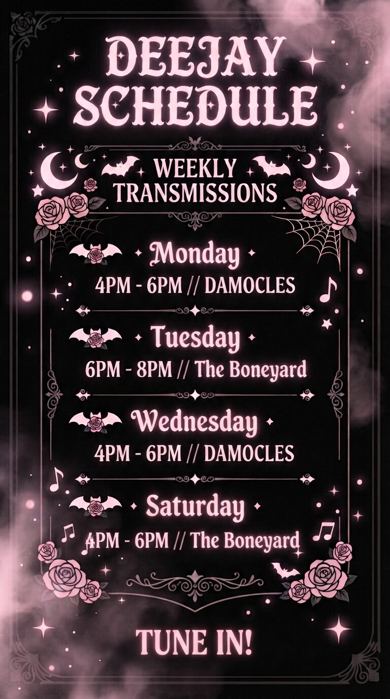 Deejay Schedule Second Life