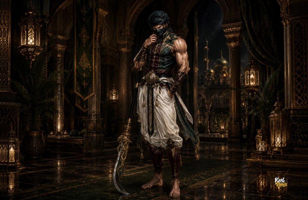 Desert Shadow Warrior 2000x1300 Second Life