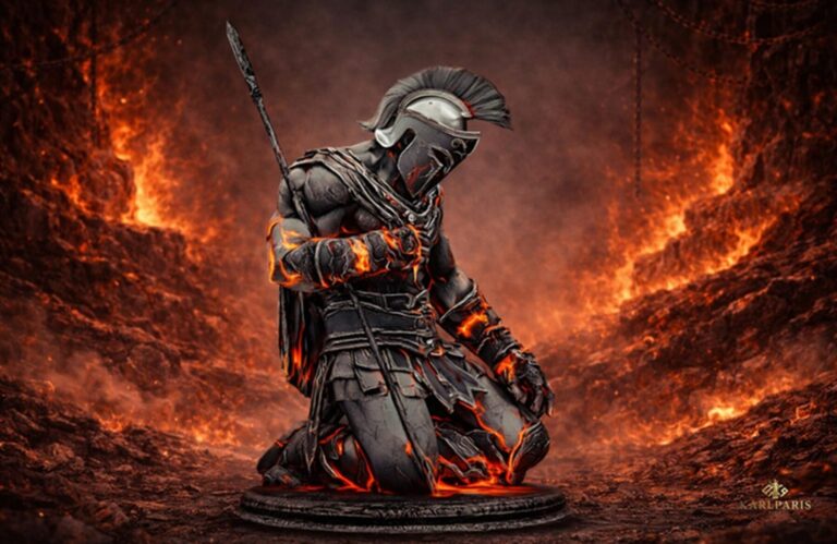 Fallen Lava Warrior 2000x1300 Second Life