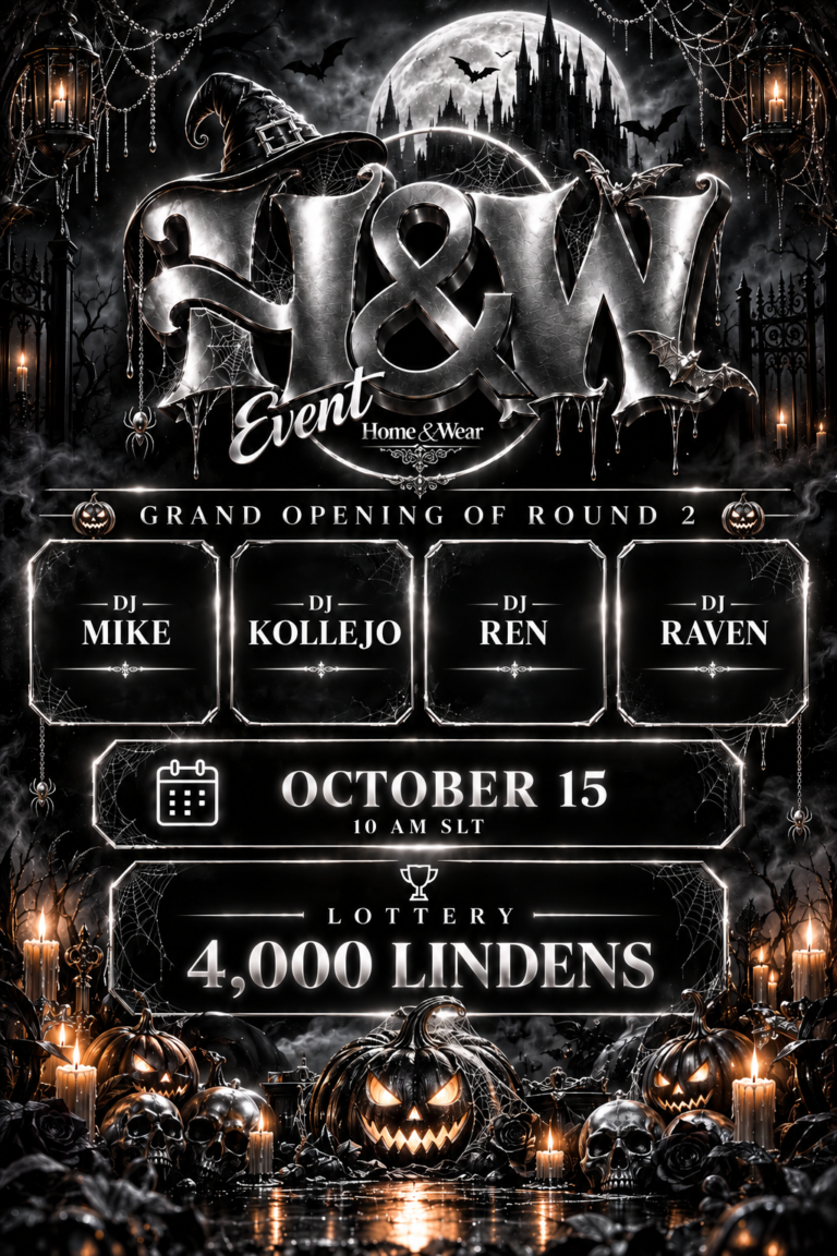 Grande Abertura Hw Halloween Gotico Second Life