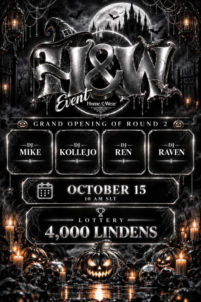 Grande Abertura Hw Halloween Gotico Second Life