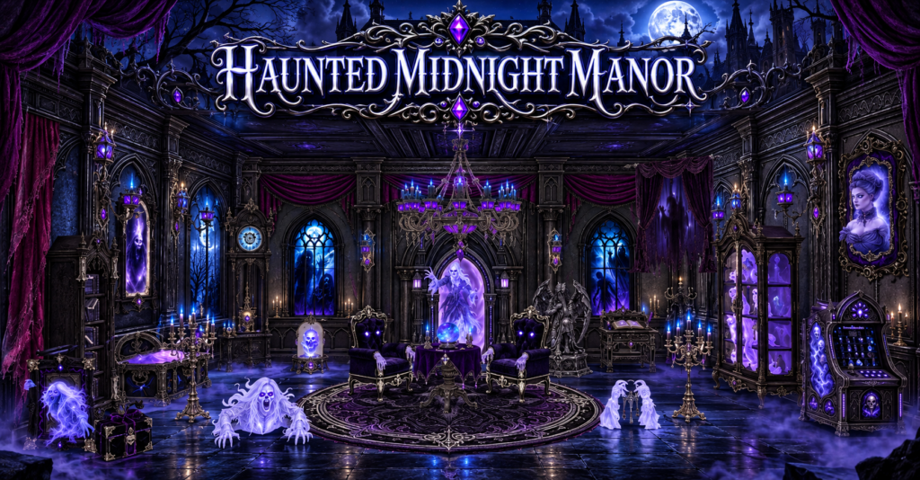 Manoir Gothique Hanté De Minuit 1 Second Life