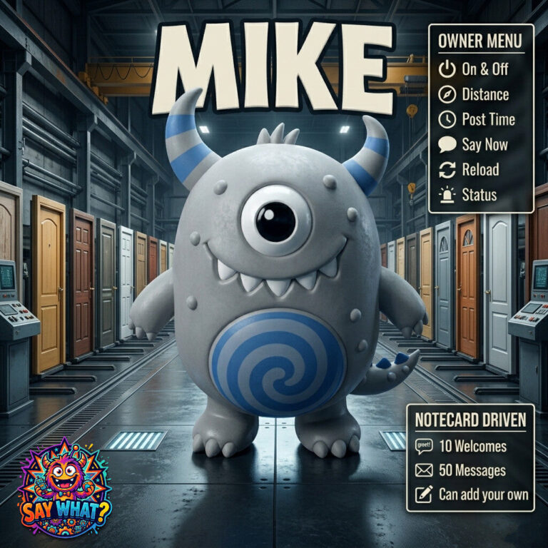 [say What} Mike The Monster Pic Second Life