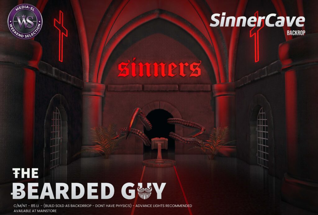 Sinners Cave Backdrop The Bearded Guy Media Sl Ws Second Life
