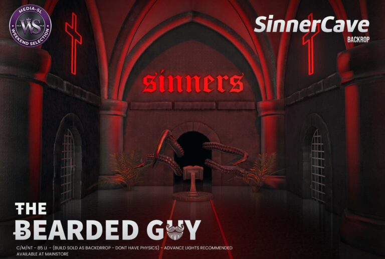 Sinners Cave Backdrop The Bearded Guy Media Sl Ws Second Life