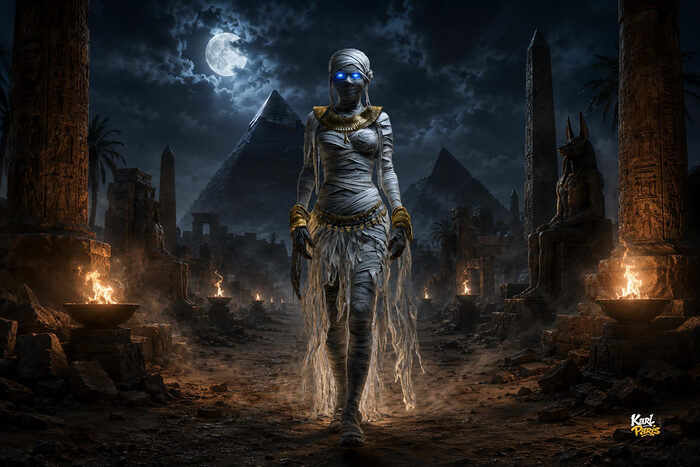 Cursed Mummy Queen Eternal Guardian Of The Forgotten Tomb Second Life