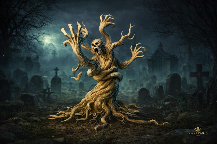 Dark Fantasy Tree Wraith Ent Forest Monster (2) Second Life