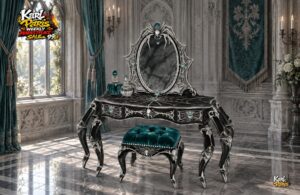 Karlparis Arachnid Elegance Gothic Spider Vanity And Stool 32 Bento Animations Second Life