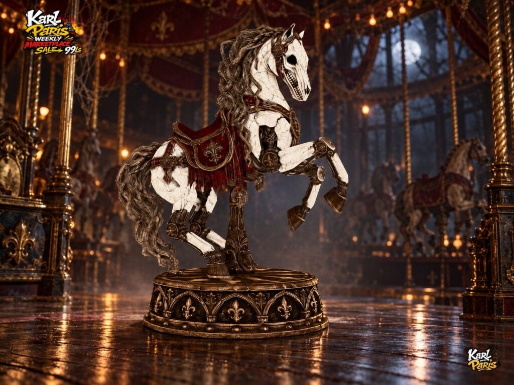 Karlparis Bone Carousel Stallion First Second Life