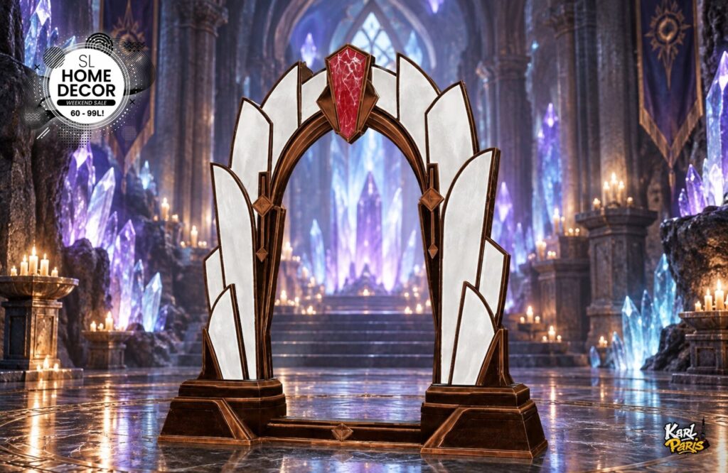 Karlparis Crystal Archway First Second Life
