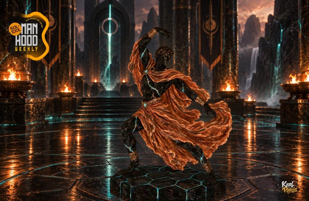 Karlparis Ember Dancer Fire Fantasy Sculpture Statue Second Life