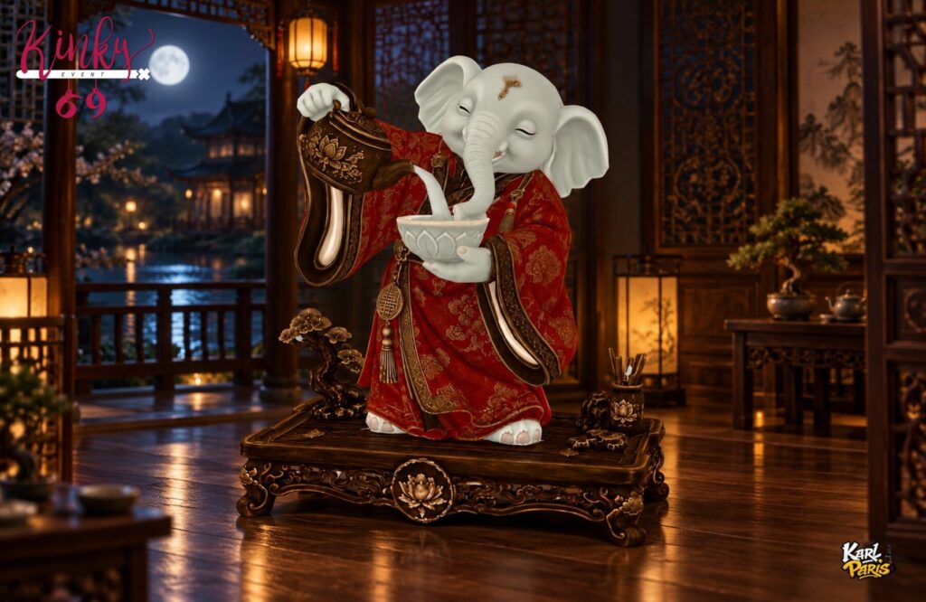 Karlparis Serene Elephant Tea Guardian Verso Second Life