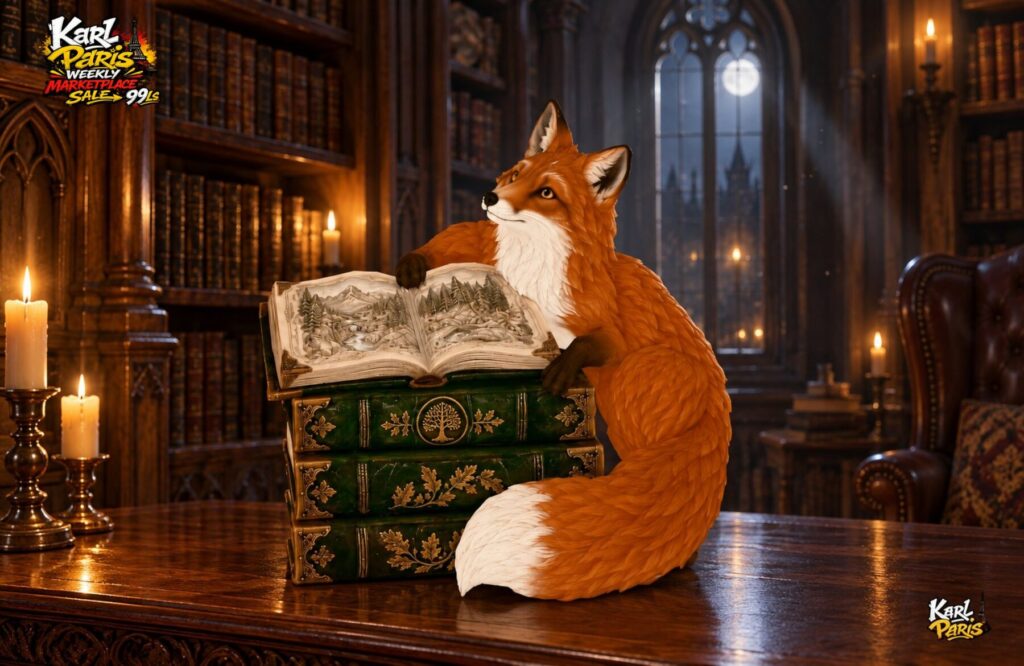 Karlparis The Fox Librarian First Second Life