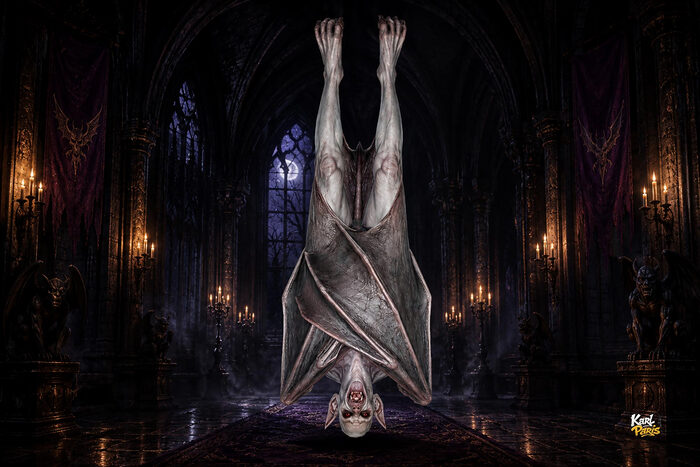 Nosferatu Hanging Bat Second Life