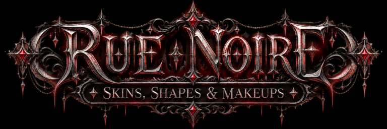 Rue Nire Skins Shapes Makeups Logo 1 Second Life